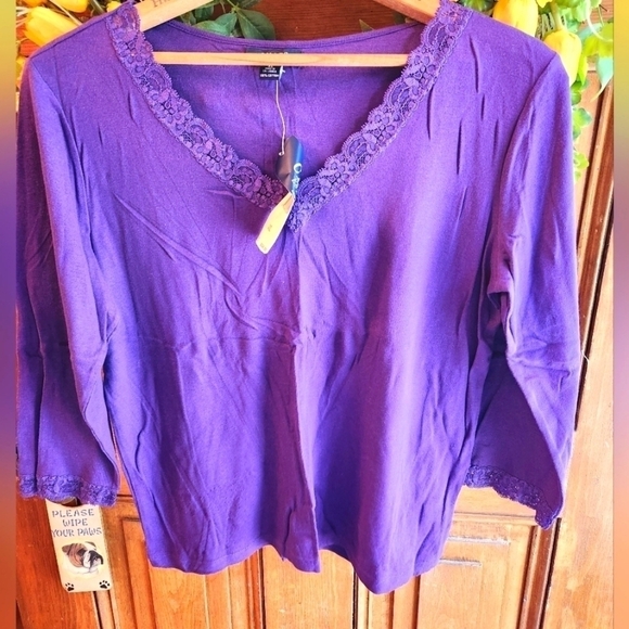 Nwt womens chaps top - Picture 1 of 7